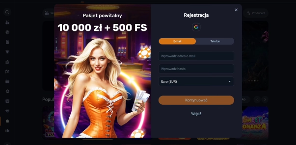 Vox Casino Rejestracja_Darmowe spiny i pakiet powitalny