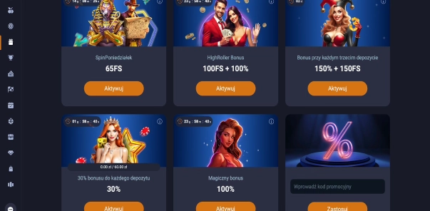 odebrać bonus 150% w Vox Casino